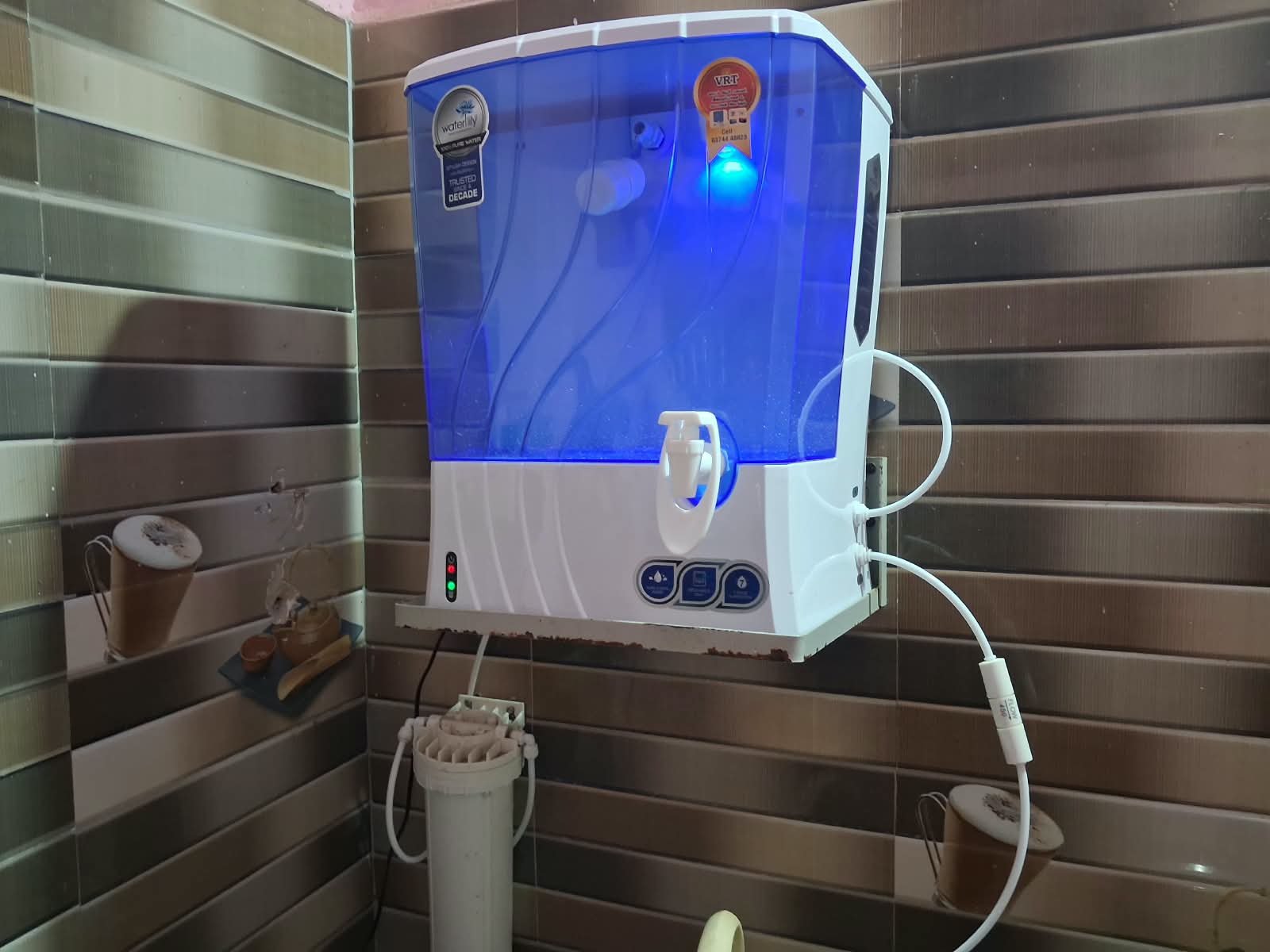 Blue LED Cabinet RO